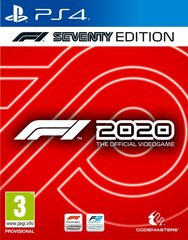 PS4 F1 2020 Seventy Edition hind ja info | CODEMASTERS Arvutid ja IT- tehnika | kaup24.ee