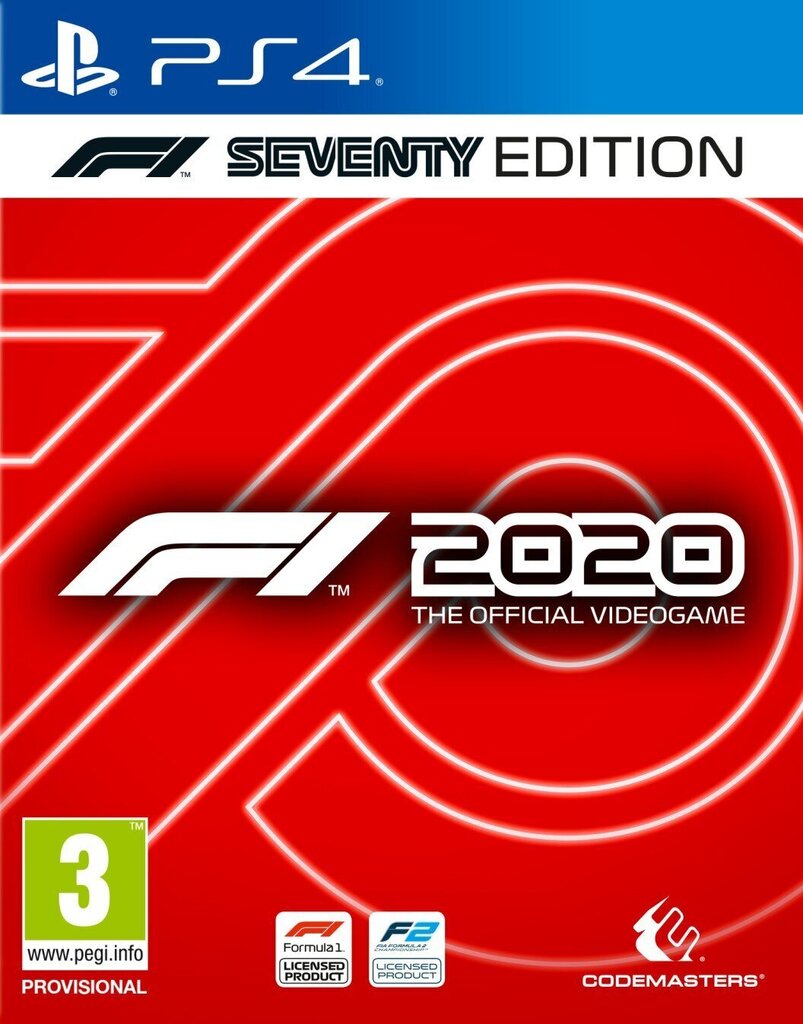 PS4 F1 2020 Seventy Edition hind ja info | Arvutimängud, konsoolimängud | kaup24.ee