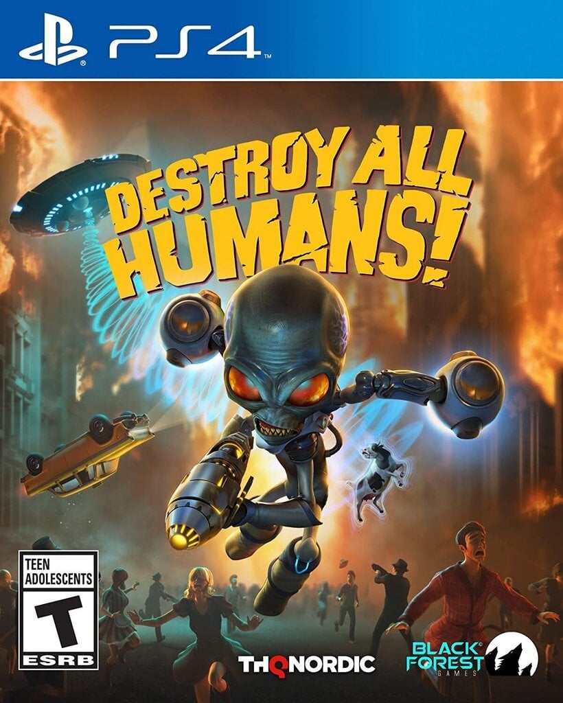 Компьютерная игра PS4 Destroy All Humans! цена | kaup24.ee