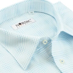 Мужская рубашка NORDIC, прямой силуэт с длинным рукавом цена и информация | Мужские рубашки | kaup24.ee