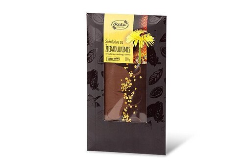 Šokolaad õietolmuga 1 x 100 g karp hind ja info | Maiustused | kaup24.ee