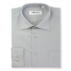 Рубашки - Однотонные NORDIC цена и информация | Мужские рубашки | kaup24.ee