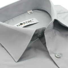 Рубашки - Однотонные NORDIC цена и информация | Мужские рубашки | kaup24.ee