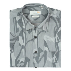 Мужская рубашка NORDIC, приталенный силуэт с коротким рукавом цена и информация | Мужские рубашки | kaup24.ee