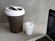 Laua prügikast Mini Coffee Bin, pruun hind ja info | Prügikastid | kaup24.ee