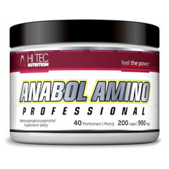 Пищевая добавка Hi Tec Amino Anabol Professional, 200 капс. цена и информация | Аминокислоты | kaup24.ee