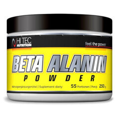 Пищевая добавка Hi Tec Beta Alanin Powder, 250 г цена и информация | Донаторы оксида азота | kaup24.ee