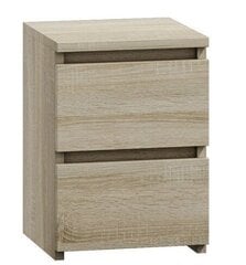 Ночная тумбочка ADRK Furniture Puna P2, дубового цвета цена и информация | Ночные шкафы | kaup24.ee