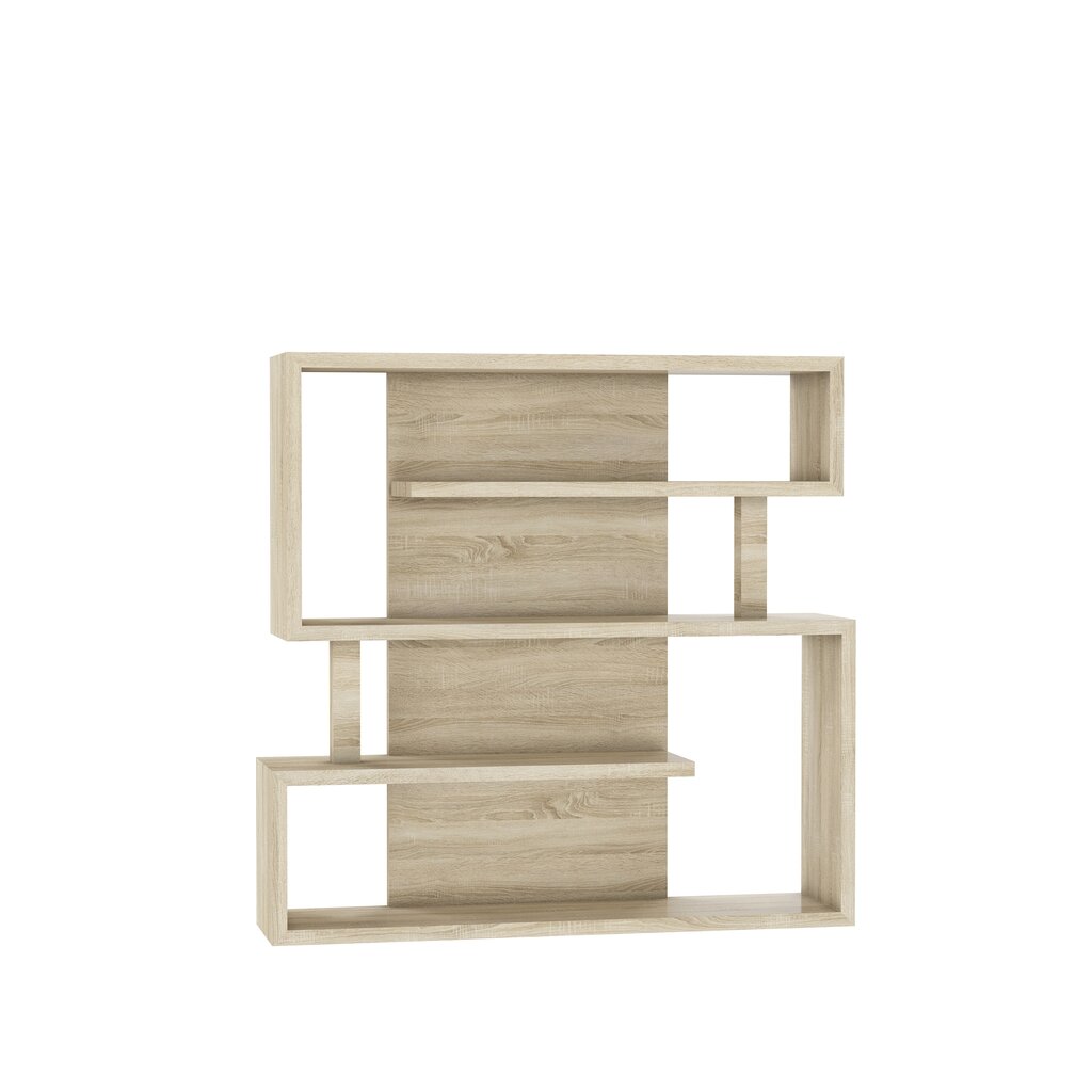Riiul ADRK Furniture Felipe 152x151 cm, tamm цена и информация | Riiulid | kaup24.ee