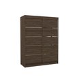 Шкаф ADRK Furniture Luft, коричневый