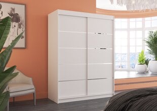 Шкаф ADRK Furniture Luft, белый цена и информация | Шкафы | kaup24.ee