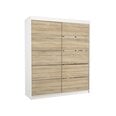 Kapp ADRK Furniture Spectra, valge/tamm