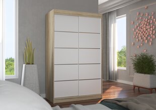 Kapp ADRK Furniture Benisso, tamm/valge hind ja info | Kapid | kaup24.ee