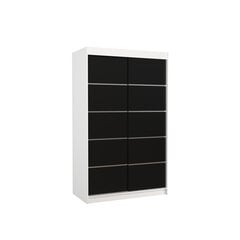 ADRK шкаф Furniture Benisso, белый / черный цена и информация | Шкафы | kaup24.ee