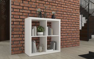 Полка ADRK Furniture Patrick, белая цена и информация | Полка | kaup24.ee