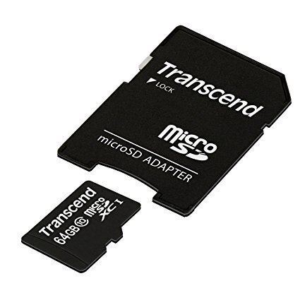 Transcend TS64GUSDXC10 hind ja info | Mobiiltelefonide mälukaardid | kaup24.ee