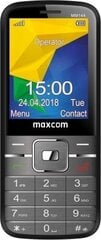 Maxcom MM144, Dual SIM, Gray цена и информация | MAXCOM Мобильные телефоны, Фото и Видео | kaup24.ee