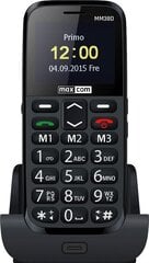 Maxcom MM38D, Black цена и информация | MAXCOM Мобильные телефоны, Фото и Видео | kaup24.ee