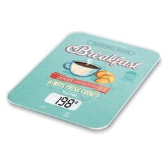 Köögikaal breakfast beurer 704.03 CR2032 plastmass klaas 5 kg цена и информация | Кухонные весы | kaup24.ee