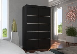 Kapp ADRK Furniture Benisso, must цена и информация | Шкафы | kaup24.ee