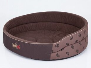 Hobbydog лежак Лапки R10, светло-коричневый, 98x82 см цена и информация | Лежаки, домики | kaup24.ee
