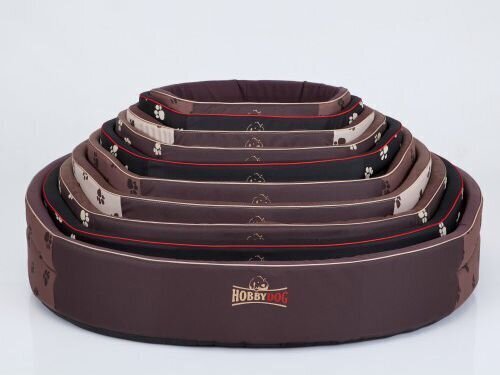 Pesa Hobbydog Ruuduline R10, must/punane, 98x82 cm hind ja info | Pesad, padjad | kaup24.ee