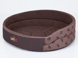 Hobbydog лежак Лапки R2, светло-коричневый, 47x33 см цена и информация | Лежаки, домики | kaup24.ee