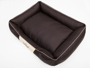 Hobbydog лежак Cesarean Perfect, коричневый R1, 65x52 см цена и информация | Лежаки, домики | kaup24.ee