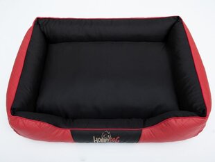 Hobbydog лежак Cesarean Perfect, красный/черный R2, 84x65 см цена и информация | Лежаки, домики | kaup24.ee