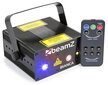 Topeltlaser "Beamz Bianca" 330mW RGB Gobo IRC hind ja info | Peokaunistused | kaup24.ee