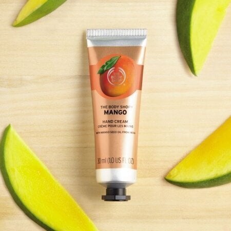 Kätekreem The Body Shop Mango 30 ml hind ja info | Kehakreemid, losjoonid | kaup24.ee