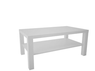 Кофейный столик ADRK Furniture Sven, белый цена и информация | Журнальные столики | kaup24.ee