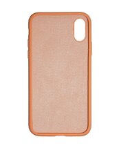 Full protection Set - silikoonist ümbris + ekraani kaitseklaas telefonile iPhone X/XS oranž (tangerine) hind ja info | Telefoni kaaned, ümbrised | kaup24.ee