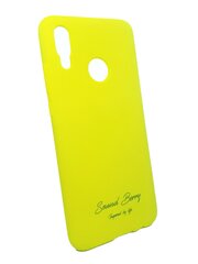 Силиконовый чехол SoundBerry для Huawei Mate 20 Lite, желтый (full silicone) цена и информация | Чехлы для телефонов | kaup24.ee