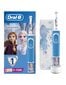 Oral-B Vitality D100 Frozen plasttopsiga цена и информация | Elektrilised hambaharjad | kaup24.ee