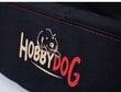 Pesa Hobbydog Ruuduline R3, must/punane, 52x38 cm цена и информация | Pesad, padjad | kaup24.ee
