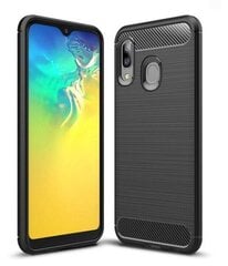 Silikoonist ümbris Fusion Trust Samsung A405 Galaxy A40, must hind ja info | Telefoni kaaned, ümbrised | kaup24.ee