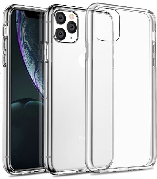 Silikoonist ümbris Fusion Ultra tagakülg 0,3 mm Protect Apple iPhone 11 Pro Max, läbipaistev цена и информация | Telefoni kaaned, ümbrised | kaup24.ee