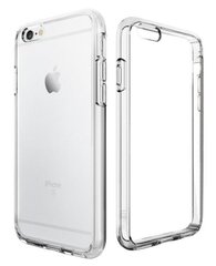 Прочный силиконовый чехол Fusion Ultra Back Case 0.3 mm для Apple iPhone 6 / 6S, прозрачный цена и информация | Чехлы для телефонов | kaup24.ee