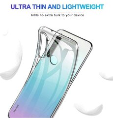 Прочный силиконовый чехол Fusion Ultra Back Case 0.3 mm для Xiaomi Redmi 8, прозрачный цена и информация | Чехлы для телефонов | kaup24.ee