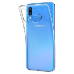 Silikoonist ümbris Fusion Ultra tagakülg 1 mm Protect Samsung A405 Galaxy A40, läbipaistev цена и информация | Чехлы для телефонов | kaup24.ee