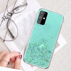 Silikoonist ümbris Fusion Glue Glitter Back Case Apple iPhone 11, roheline цена и информация | Чехлы для телефонов | kaup24.ee