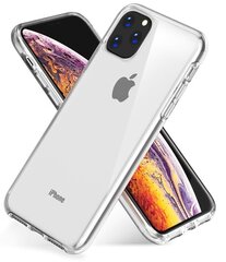 Прочный силиконовый чехол Fusion Ultra Back Case 1 mm для Apple iPhone 11 Pro, прозрачный цена и информация | Чехлы для телефонов | kaup24.ee