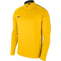 Nike мужской свитер Dry Academy 18 Drill Top LS M 893624 719, 45283, желтый цена и информация | Мужские толстовки | kaup24.ee