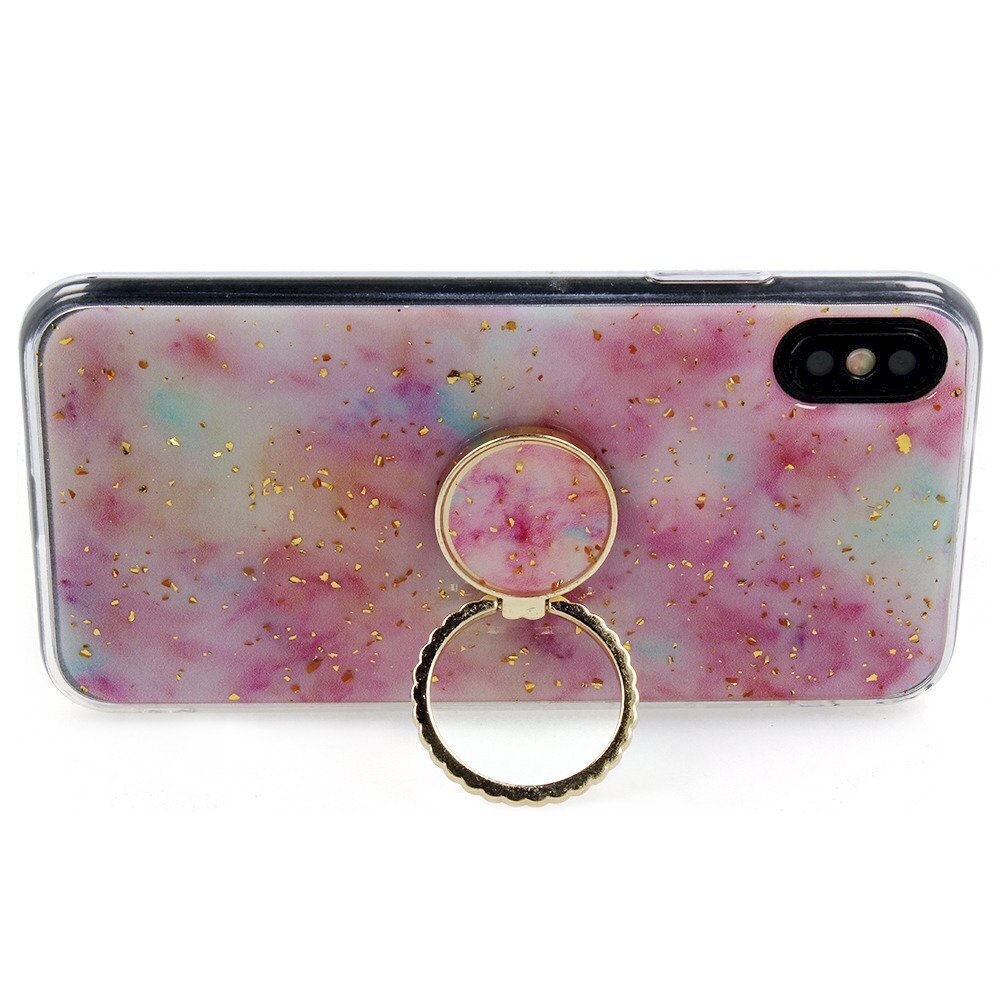 Силиконовый чехол Fusion Marble Ring Back Case для Apple iPhone 11 Pro,  розовый цена | kaup24.ee