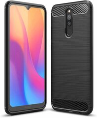 Silikoonist ümbris Fusion Trust Back Case Xiaomi Redmi K30 / Xiaomi Poco X2, must hind ja info | Telefoni kaaned, ümbrised | kaup24.ee