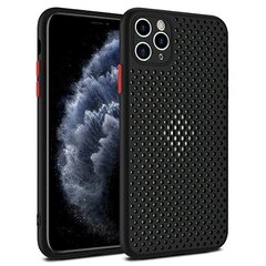 Силиконовый чехол Fusion Breathe Case для Samsung G980 Galaxy S20, черный цена и информация | Чехлы для телефонов | kaup24.ee