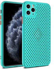 Силиконовый чехол Fusion Breathe Case для Samsung A415 Galaxy A41, ментоловый цена и информация | Чехлы для телефонов | kaup24.ee