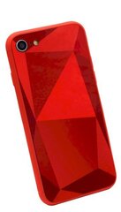 Silikoonist ümbris Fusion Diamond Stone Back Case Apple iPhone 11 Pro Max, punane hind ja info | Telefoni kaaned, ümbrised | kaup24.ee