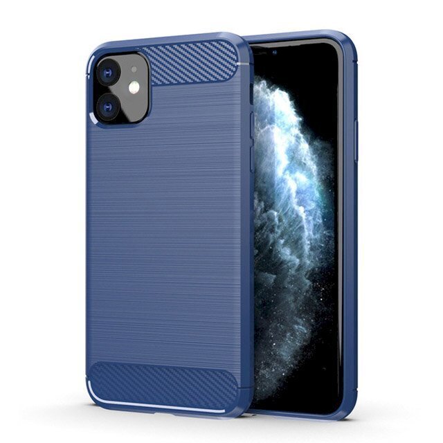 Silikoonist ümbris Fusion Trust Back Case Apple iPhone 11 Pro Max, sinine hind ja info | Telefoni kaaned, ümbrised | kaup24.ee